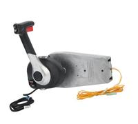 Tomantery Boat Throttle Remote Control Box Efficient Emergency Cord Rough Seas Outboard Throttle Control Console
