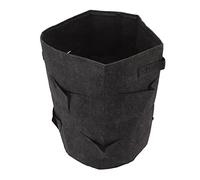 Tomantery Breathable Reusable Plant Grow Pouch 8 Hole Strawberry Garden Bag for Tomatoes, Garlic, Basil, Carrots 10 Gallon