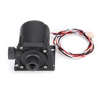 Tomantery Brushless DC Mini Water Pump Efficiently Cools Computer for Gamers ABS Black 12V 3600RPM Speed for Water Cooling System