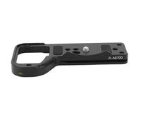 Tomantery Camera Arrow Storage Case Plate Aluminium Alloy Durable Tripod Base Plate for A6700 Compact Design 1/4in 3/8in Threaded Holes