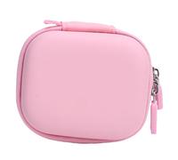 Tomantery Camera Storage Bag Hard Case with Velvet Lining Zip Closure for Action 5 Pro Splashing Proof Camera Case for Travelers and Photographers (Pink)