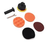 Tomantery Car Polishing Pad Kit Durable Wool Sponge Electric Drill Polish Head for Car Waxing Sealing Enamel Easy Using for Household