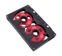 Tomantery Cassette Tape Stunning Visual Impact Double Sided for Music Recording, Ideal for Musicians ABS Aluminum Alloy for Rock Hip Hop Indie Fans