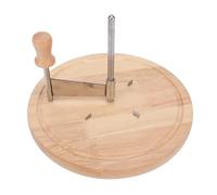 Tomantery Cheese Curler Shaver Effortless Slicing and Shredding Tool for Kitchen Restaurant Cafe's, Stainless Steel Chocolate Curler Wheel for Food Prep 8.7 Inch Beechwood Base