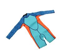 Tomantery Children Diving Suit Thermal Swimsuit for Kids Protective UV Resistant One Piece Swimsuit for Swimming, Surfing, Diving Material: Neoprene Rubber, Size 6-13 Years Old (Size 8)