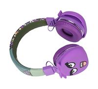 Tomantery Children's Portable Bluetooth Cartoon Headset with Safe Volume, Co-branded Foldable Headphones for Kids, Suitable for Mobile Phones/Tablets/PCs