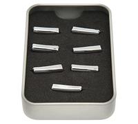 Tomantery Chrome Window Button Cover Trim Adhesive Scratch Proof for 3 Series F30 F31, Great Protection to Prevent Wear, Easy Installation, 7 Pieces Set, Suitable for 1 2 3 4 Series Gran Coupe