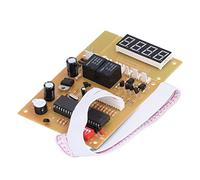 Tomantery Coin Operated Timer Control Board Digital Timer Control for Gaming Machines, Massage Chairs, PCs, PVC Board for Public Places (4 position control panel)