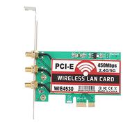 Tomantery Computer Network Card, Support Multi-person Sharing WiFi Signal Is More Stable and Faster WiFi Network Card 2.4G/5G Dual Band 450Mbps For Intel 5300 WIE4530
