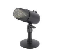 Tomantery Condenser USB Microphone Professional Gain Control for PC Live Broadcast, Conference, Karaoke with Sound Processing System