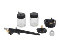 Tomantery Cordless Airbrush Kit Versatile Portable Mini for Nails Model Painting Cake Decorating Single Action Lower Pot Spray Dia 0.8mm for Art Professionals