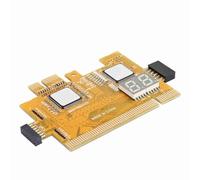 Tomantery Debug Card, Well Match 4 in 1 Computer Test Cards Stable Signal for Desktop Permanently