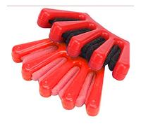 Tomantery Durable Twist Braid Maker Hair Styling Tool in Red and Blue, Smooth with Excellent Glossiness, High-quality Sponge for Easy Styling, Perfect for Various Braid Styles, ABS Material (Red)