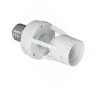 Tomantery E27 Sensor Lights Sheet, Detection Distance of 6 M 100-240 V Easy Installation Adapter for Bulb for Light Bulb 10-300 Delay Time of the Second per Warehouse