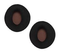 Tomantery Earring Cushions with Headphones, Sponge Ear Pads Easy to Hear Music Soft and Comfortable Easy to Install Replacement for Sennheiser Dynamics On-ear Black