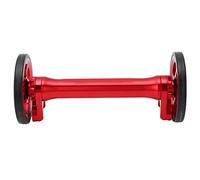 Tomantery Easy Wheels Extension Bar Lightweight Aluminum Alloy Telescopic Folding Cycle Extension Rod for 3sixty (Red)