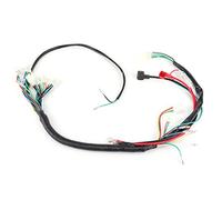 Tomantery Electric Start Wiring Harness Durable Copper Wire for PIT Trail Quad Dirt Bike ATV Engine Start System Accessory