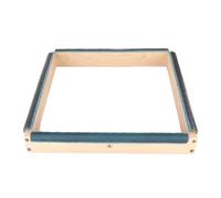 Tomantery Embroidery Strip Frame Sturdy Assembly Rug Hooking Frame with Screws for Sewing Quilting Cross Stitch for Household Solidwood