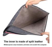 Tomantery Felt Universal Computer Bag Soft Durable for 13.3-Inch Laptop, Applicable scene: OS X, Users