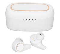 Tomantery G08 Wireless Earbuds Ultimate Noise Reduction Headset for Cell Phones, Unbelievable Stereo Music Quality, for Sports and Travel, ABS Material (White)