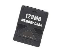 Tomantery Game Console 2 in 1 Stable Memory Card, Large Storage Space for Game, ABS Material for Guitar Hero, Kingdom Hearts Players (128MB)