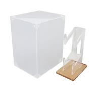 Tomantery Game Controller Holder Transparent Acrylic 2 Layer Desktop Display Stand for Organizing Game Controllers and Saving Space Suitable for Lovers, Kids, and Gaming Friends