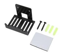 Tomantery Game Controller Wall Mount Durable Metal Bracket for 5, Space Saving Holder for Wall/Tables Behind Monitors, Easy Install, Black, 3 X Expansion Tube 1 X Adhesive