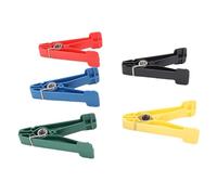 Tomantery Graded Finger Exerciser for Grip Strength Training and Motor Skills Building for Athletes and Musicians ABS Assorted Colors