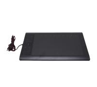 Tomantery Graphics Drawing Tablet 10 X 6 Inch Large Active Area with 8192 Levels Pressure Sensitivity Pen and 12 Hot Keys for Design Artists Paint Creation, for Online Teaching