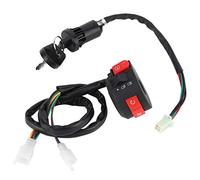 Tomantery Handlebar Kill Switch Practical Replacement for ATV Scooter, Easy to Install for Universal 22mm Hole Diameter