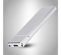 Tomantery Hard Disk, Widely Compatible Standard -conformed SSD Housing for Computers for NGFF Festival Bodies -Hard Drives Drives (Silver)