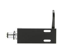 Tomantery High End Turntable Headshell with Connected Cable for Most Types of Phonographs, Ideal for Handmade Gifts, Aluminium Alloy, Black