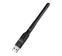 Tomantery High Speed 300Mbps USB2.0 Wifi Adapter Wireless Network Card for Online Games, Mini Portable Wifi Receiver for Black