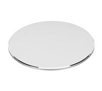 Tomantery HomePod Speaker Base Aluminium Alloy Anti Slip Stand Holder for 1st 2nd Gen Easy Charging, for IOS HomePod Compatible Desk Table Stand, Compact Beautiful Design (Silver)