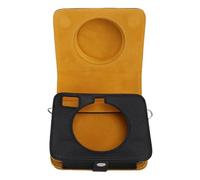 Tomantery Instant Camera Stylish Protective Box/Cover for C300R Camera Anti Drop PU Leather Bag with Strap for Photographers and Enthusiasts on The Go (Black)