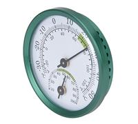Tomantery Internal External Thermometer, Thermometer for Laptop Systems No Battery Required Humidity Measurement At an Easy Temperature to Read for the Garden for Warehouse for Greenhouses