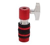 Tomantery Jazz Drum Clutch, Anti Rust Metal Hi Hat Cymbal Clutch (Red) | Wear Resistant Hi Hat Drop Clutch for Jazz Drum Parts, Easy to Install, Fine Workmanship