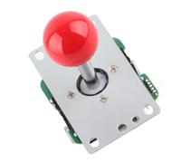 Tomantery Joystick High Quality 8 Ways Joystick Replacement for 360, PS3, Metal + ABS, for Game Consoles (Red)