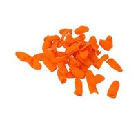 Tomantery Latex Finger Cots Large Size Non Slip Protective Covers for Electronics Repair 100 Pcs