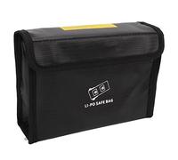 Tomantery Lipo Battery Bag Explosion Proof Fireproof Protection Accessory for 3, Fit for Drone Battery Storage and Carry (Large)