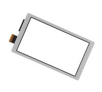Tomantery Lite Replacement Front Touch Screen Glass Professional Digitizer for Gaming Console, ABS Material (Grey)