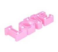 Tomantery Love Letter Night Light, 10 LED Warm White (Pink)