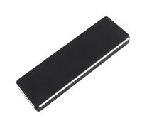 Tomantery M.2 NGFF SSD High Speed Enclosure Durable Aluminum Alloy Case for OS X, 10Gbps B Key USB3.1 Hard Drive Enclosure for 3D Games RAM Pictures (Black)