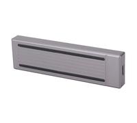 Tomantery M.2 Nvme PCIE RGB SSD Enclosure Adapter for High Speed 10Gbps Data Transfer, Plug and Play , DIY Gamers, Aluminum Alloy Material