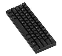 Tomantery Mechanical Keyboard Mini RGB Gaming Keyboard N-Key Rollover 61 Keys for Computer,Floating Height Ergonomic Design,Plug and Play,for PC Gaming Enthusiasts