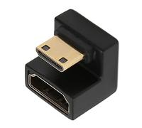 Tomantery Mini HD Converter U Shaped 8K 60Hz Adapter for PC TV Projector Supports 4K 120Hz 48Gbps Gold Plated HD Male to Female Adapter for Laptop, Camera
