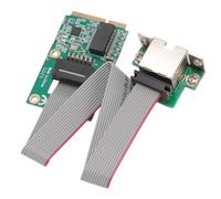 Tomantery Mini PCIE Network Card Easy Installation Full Half Duplex 10 100 1000Mbps LAN Adapter for ME 7 OS X Laptop RTL8111H