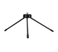 Tomantery Mini Stainless Steel Tabletop Tripod with 1/4in Adapter for Selfie Stick Cell Phone SLR Camera, Portable and Durable for Traveling, Live Broadcast, 1pc