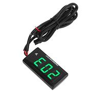 Tomantery Motorcycle LCD Water Temperature Ultra Thin DC 12V High Definition Warning Flash for Most Motorbikes Durable (1) for Motorcycle Enthusiasts (Green)