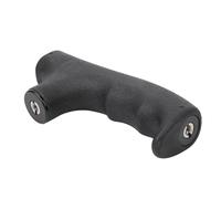 Tomantery Multifunctional Crutches Head Lightweight Durable Handle for Pole 1/4 Inch 3/8 Inch Screw for Outdoor Enthusiasts (Black)